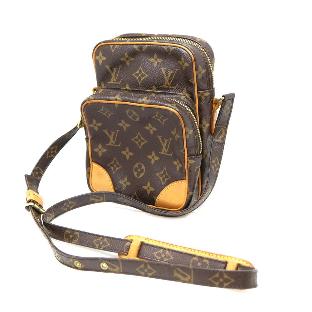 LOUIS VUITTON Amazon Shoulder Bag Monogram Canvas Brown LV